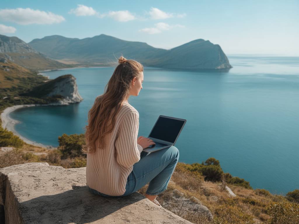 Nomadisme numérique : comment travailler à distance tout en voyageant en 2025