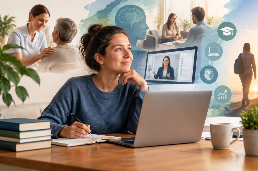 Aide médico psychologique formation : guide pour choisir la meilleure formation en ligne et réussir sa reconversion professionnelle