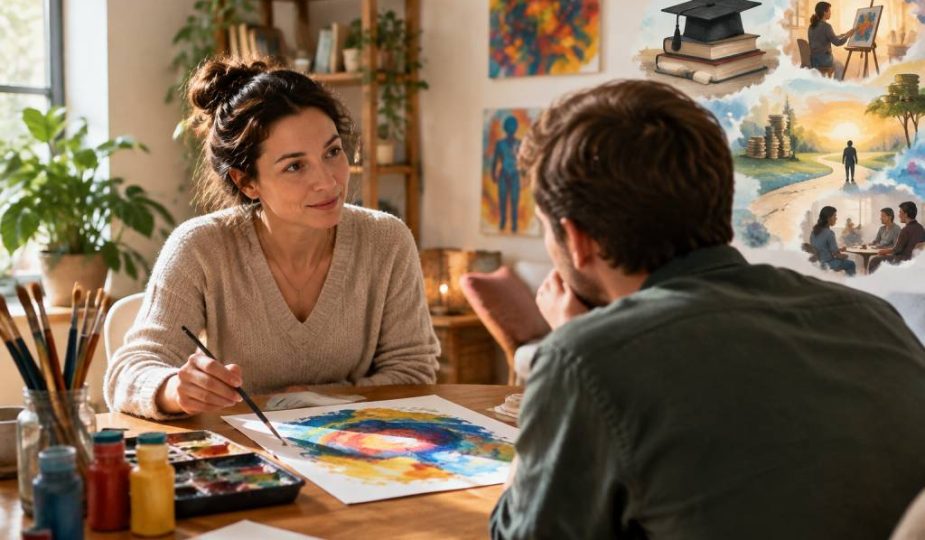 Art thérapeute salaire : formation, débouchés et perspectives de reconversion professionnelle