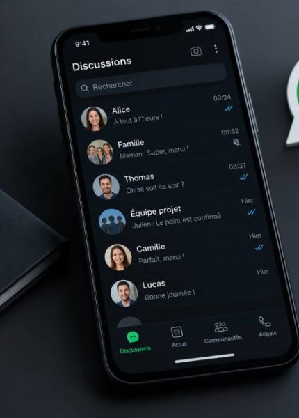 Fond noir WhatsApp : comment l’activer sur votre téléphone